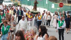 Procesi�n de la Festas da Madalena, en O Milladoiro, este domingo