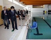 La piscina de Teo se inaugur� en abril del 2013.