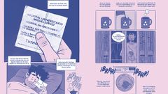 Vieta inicial del comic de Alfonso Casas.