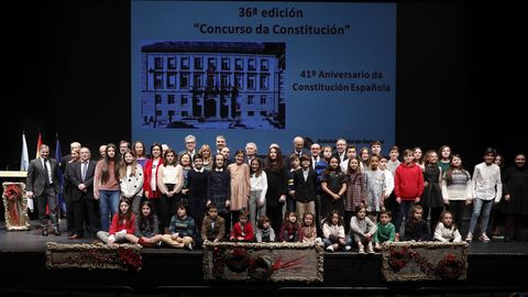 Un total de 40 alumnos de distintos centros de la provincia resultaron ganadores del concurso de la Constituci�n.