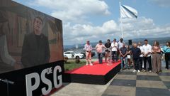 Besteiro conectou con Rianxo por v�deo dende o Centro Galicia de Bos Aires no acto do D�a de Galicia do PSdeG