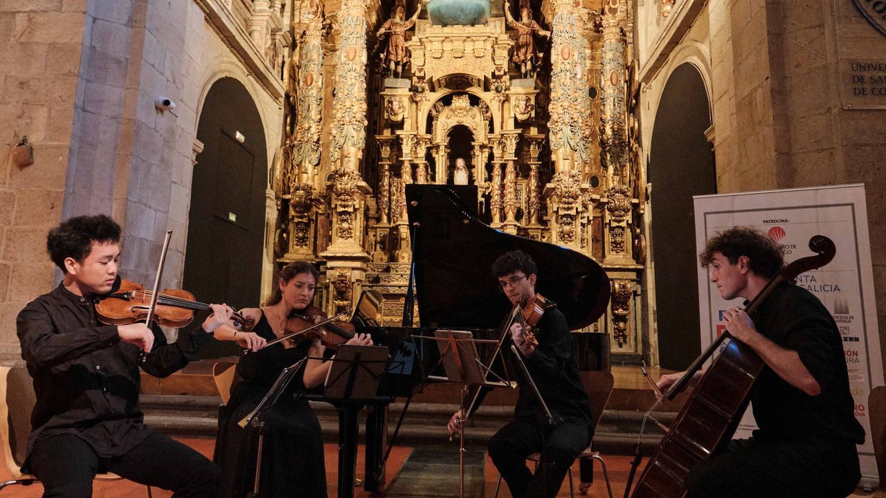 Santiago reúne a las jóvenes promesas de la música clásica