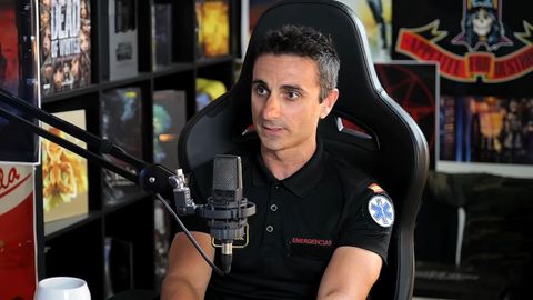 Assal, durante su entrevista en el videopodcast «The wild project».