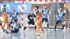 Imagen del partido Inter-Burela de la pasada temporada