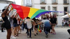 Manifestaci�n del Orgullo Gay LGTB, en Vigo