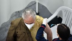 Vacunaci�n contra el covid-19 en Expocoru�a