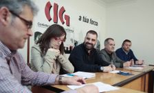 �lvarez Merayo y los delegados en el Concello salieron al paso de las acusaciones de Comisiones. 