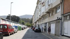 Avenida de Villalba, en Viveiro, donde se produjo la pelea
