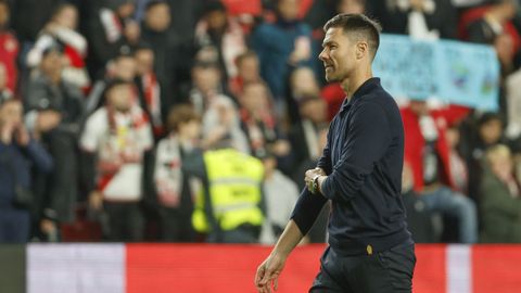 Xabi Alonso, tras el encuentro entre el Rayo Vallecano y el Real Madrid.