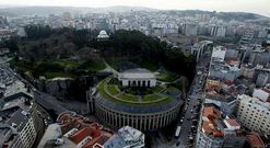 Imagen a�rea del parque de Santa Margarita.