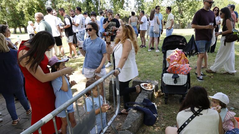 Fiesta en el h�rreo de Xunqueira para recaudar fondos para las patronales de Viveiro
