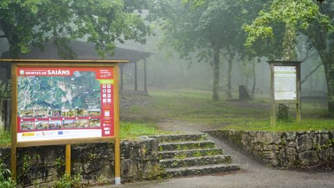 Sai�ns tiene el primer parque forestal de Vigo.