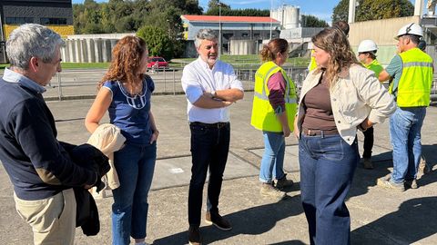 Alejandro Calvo, en las obras de Villaperi