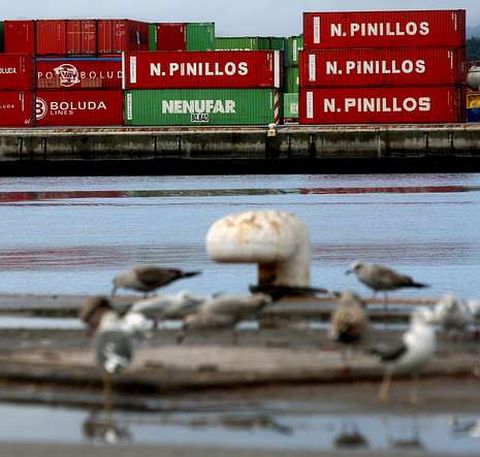 La terminal de contenedores es hoy por hoy el motor de la Autoridad Portuaria de Vilagarc�a. 