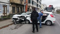El accidente ocurri� en el casco urbano de Gutiriz
