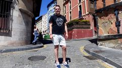 Sergio �lvarez, presidente de la asociaci�n vecinal Gigia 