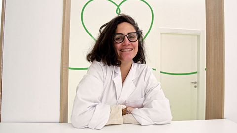 Alejandra Santos, psic�loga de la AECC de Pontevedra, que impartir� una intervenci�n grupal sobre duelo