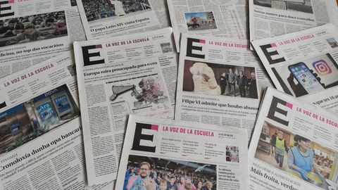 Suplementos de La Voz de la Escuela do pasado curso escolar