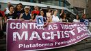 Concentraci�n en A Coru�a en apoyo a Juana Rivas
