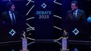Debate entre Javier Milei y Sergio Massa.