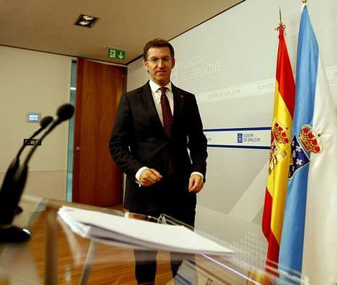 Feijoo eludió ayer aportar datos básicos sobre el esfuerzo económico que pide al funcionario.