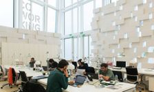 Una sala de Coworking 