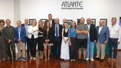 Entrega premios Atlante en el Museo do Gravado de Artes en Ribeira 2026