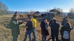 Delegaciones de Portugal y de la Xunta de Galicia coincidieron en las aldeas modelo de Trascanto (O Incio) y Meixide (A Veiga)