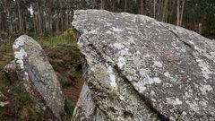 Dolmen en Cerqueda, Malpica