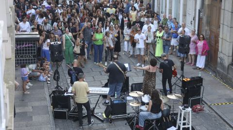 Concierto en la calle Magdalena el pasado verano.
