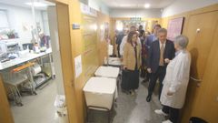 El conselleiro de Sanidade visit el laboratorio de Sade Pblica de Lugo hace unos meses