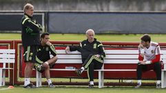 Xavi habla sobre la pol�mica de Casillas y Del Bosque