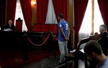 El acusado, en el interrogatorio ante la Audiencia.