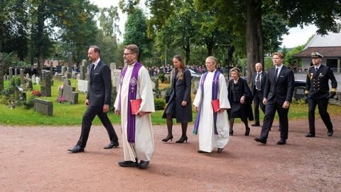 A la reuni�n familiar falt� Mette-Marit, que sigue recuper�ndose del trasplante de pulm�n al que tuvo que ser sometida.