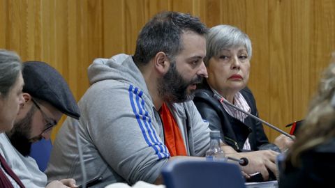 El portavoz del BNG en Cambre, Daniel Carballada.