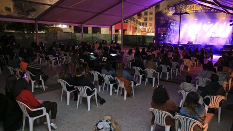 La m�sica urbana de Verto llen� la carpa de la Horta do Seminario
