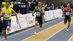 El meeting internacional ya dej buenos momentos de atletismo en la pista ourensana