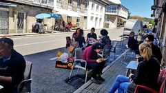 Primera feria en Castro Caldelas en la fase 1 de la desescalada