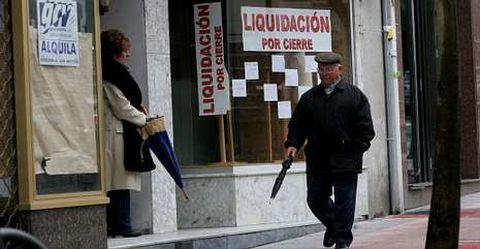 En los �ltimos a�os el sector servicios con el cierre de locales es uno de los m�s afectados.