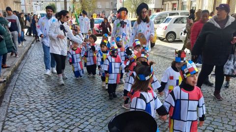 Desfile escolar del CEIP Curros Enrquez de Celanova