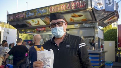 Pepe V�zquez, esta semana diante do seu posto no San Froil�n