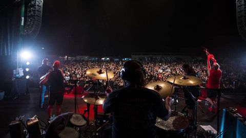 Un concierto del grupo Boikot en una edición anterior del festival