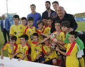 El Choco de Redondela, subcampe�n benjam�n.