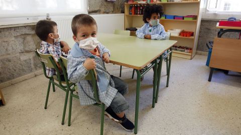 Vuelta al cole en el colegio de Barcelos