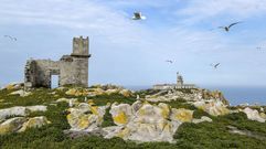 Las Sisargas est�n incluidas en el Cat�logo con el faro o los restos de una capilla.