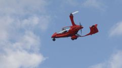 Un autogiro en el cielo de Monforte