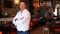 Jos� Antonio Vidal, Fabri, presidente de la Asociaci�n de Empresarios de A Pobra
