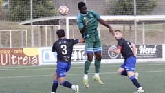 El Estradense en un amistoso de la pretemporada. 
