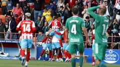 La derrota frente al Lugo por 2-1 fue la primera en la que al Racing le remontaron un marcador favorable.