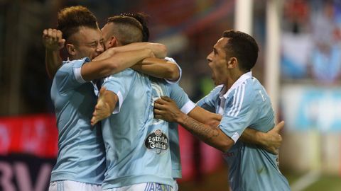Eibar-Celta (1-1) de Primera el 26 de septiembre del 2015